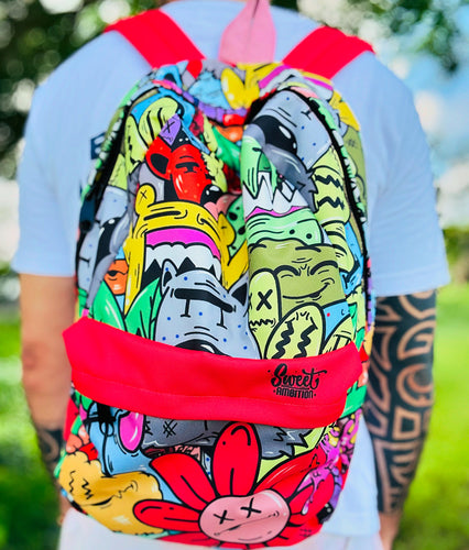 All over print backpack